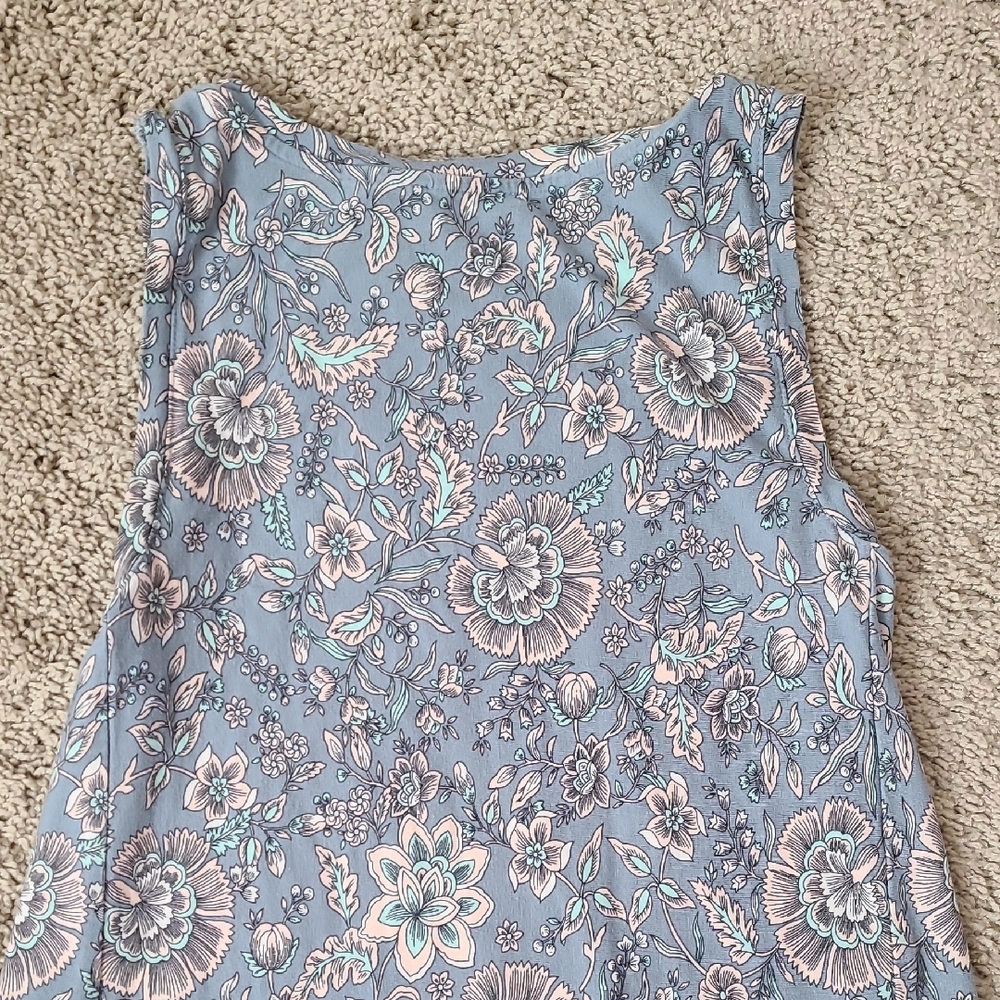 LOFT Floral Swing Dress - Picture 6 of 10